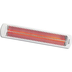 Chauffage radiant infrarouge 2000 W terrasse 6m2 blanc