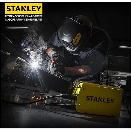 Poste souder inverter stanley 160a masque 11din Stanley STAR4000KIT