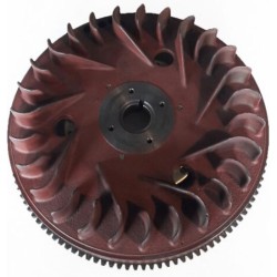 Volant moteur denté moteur diesel groupe 10cv démarrage électrique 186FE 2