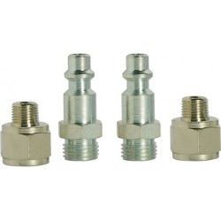 Lot de 2 insert 1/8 M pour raccordement tuyau