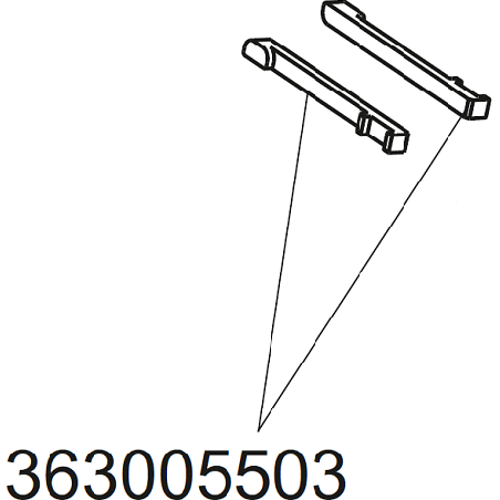 Pièce détachée eurosystems référence 363005503 Eurosystems pièce n° 363005503 pièces pour motoculteur / rotovator en vente chez