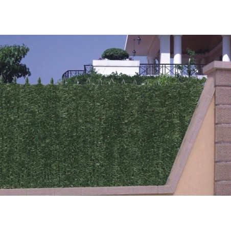 Rouleau de haie brise vue artificiel vert sapin 120 cm de haut.