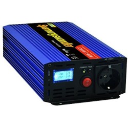 Onduleur sinusoidale 1200W 12/230 Volt télécommande