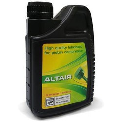 Huile altair pour compresseur à piston ABAC en format 250ml
