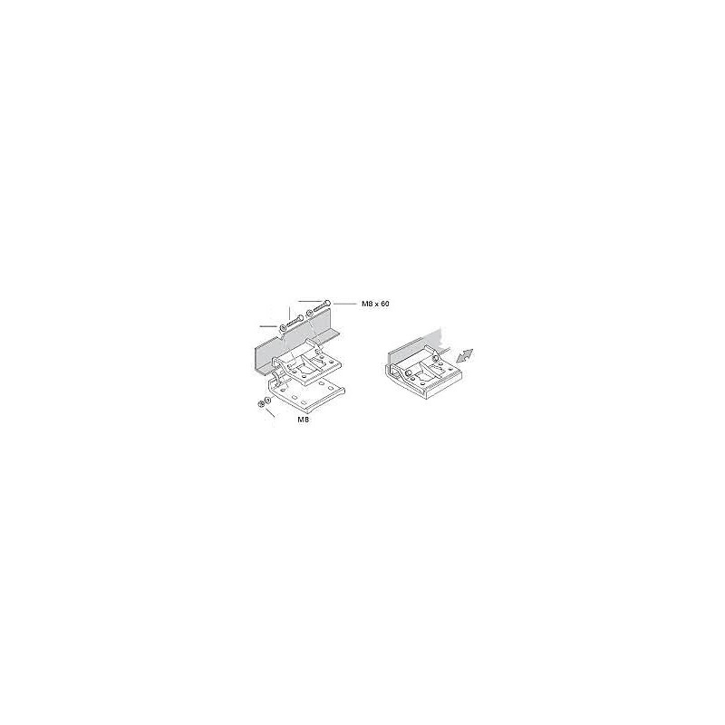 Kit de plaques de montages pour Enduro mover EM203