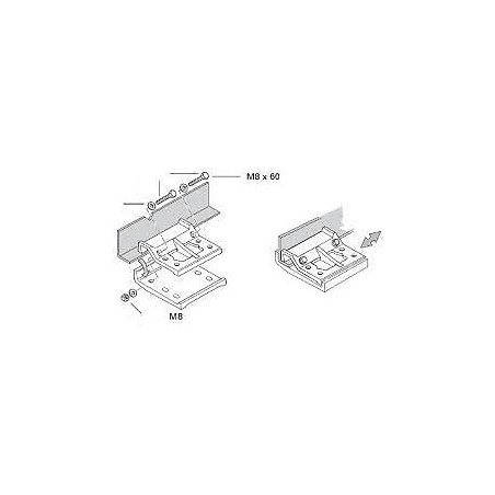 Kit de plaques de montages pour Enduro mover EM203