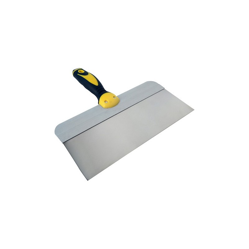 Spatule à enduire en inox d'une largeur de 300mm