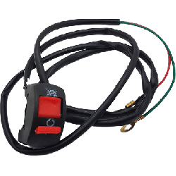 Interrupteur marche/arrêt pour motoculteur et motobineuse référence 15272019 compatible 21023, 22299 accessoires pour motoculteu