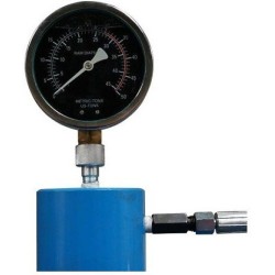 Presse hydro pneumatique d'atelier 30 tonnes avec manomètre 2