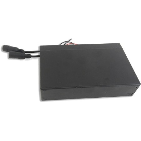 Batterie rechange 7AH 2 cosses pour barrière stop parking jaune solaire