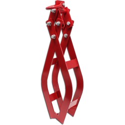 Griffe à bois 1500kg avec anneaux de levage pour travail forestier