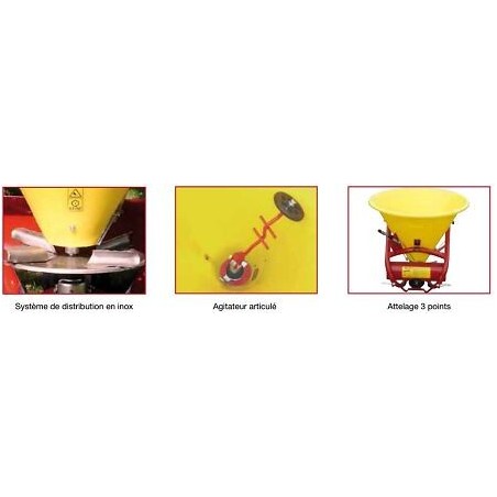 Epandeur avec cuve PVC de 300 Litres Morgnieux