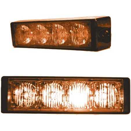 Paire de feux de pénération LED orange pour dépanneuse - .