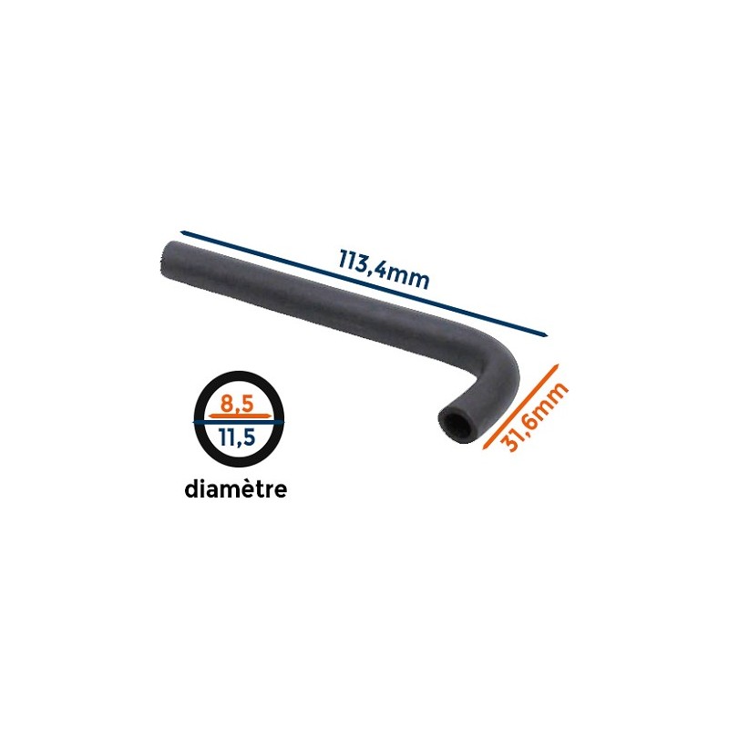 Durite reniflar Mecafer pièces réf 450138M68 pour groupe électrogène