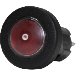 Bouton poussoir lumineux à 3 broches P1 T125 Ø 22.8 mm