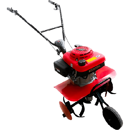 Motobineuse thermique 4 CV largeur de travail 40 cm.