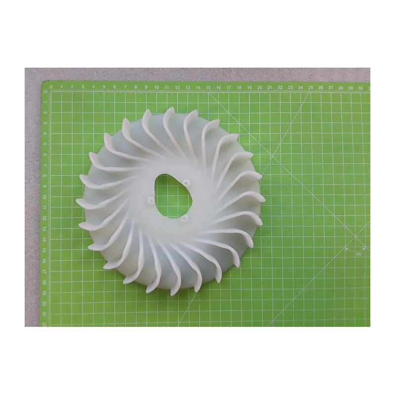 Roue de ventilateur 10001051 pour zipper zi-bes350y zi-br160 zi-br160y zi-haek4100 zi-ram80c zi-ram80nt zi-ram80v zi-rpe120g zi-