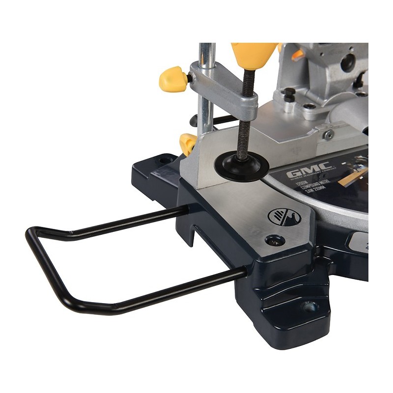 Scie à onglet radiale combinée 210 mm 1 200 W marque GMC