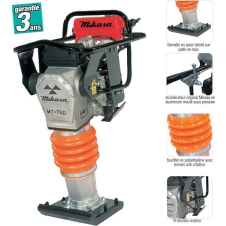 Pilonneuse IMER puissante professionnelle 15,7 kN