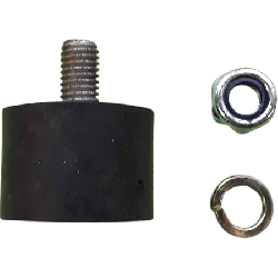 Amortisseur en caoutchouc avec fil 10001447 pour zipper zi-rpe50 zi-rpe60 zi-rpe90 Zipper référence 10001447 pièce pour ZI-RPE60