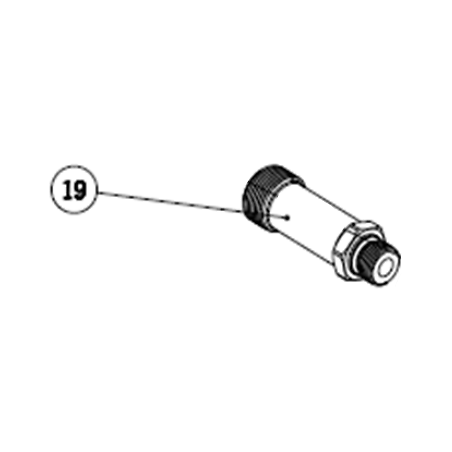 Raccord tuyau ref MP152-19 de nettoyeur HP Garland