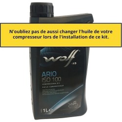 Kit maintenance compresseur Abac B4900B clapet anti-retour filtre air 2