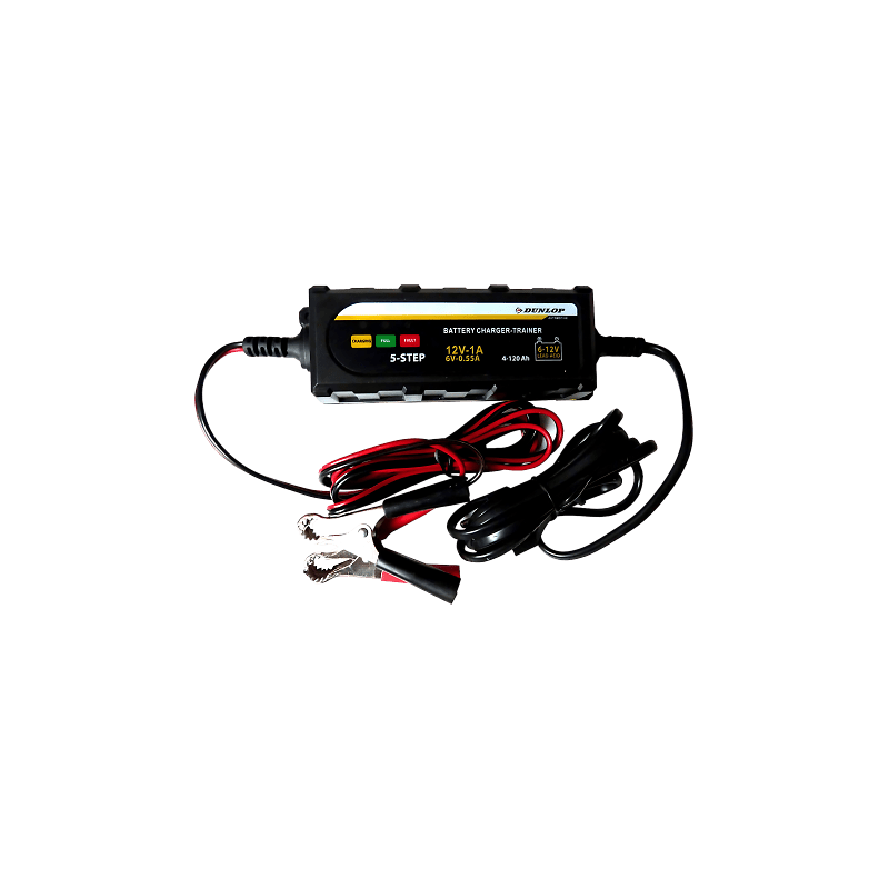 Maintien de charge de batterie DUNLOP 6 et 12 volts 1 ampere