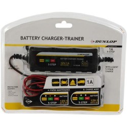 Maintien de charge de batterie DUNLOP 6 et 12 volts 1 ampere 2