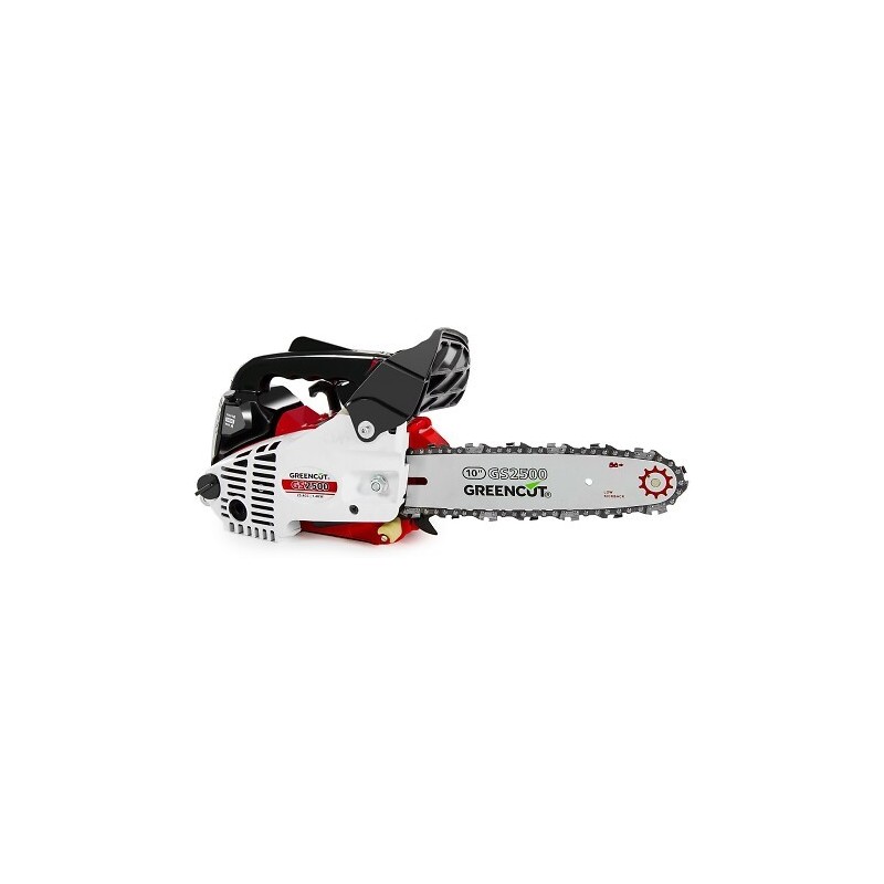Tronconneuse 2 temps essence 25.4 cc guide-chaine 25 cm 1000057 tronçonneuse et élagueuse