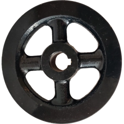 Poulie 152cm axe 24mm rotor broyeur de végétaux thermique