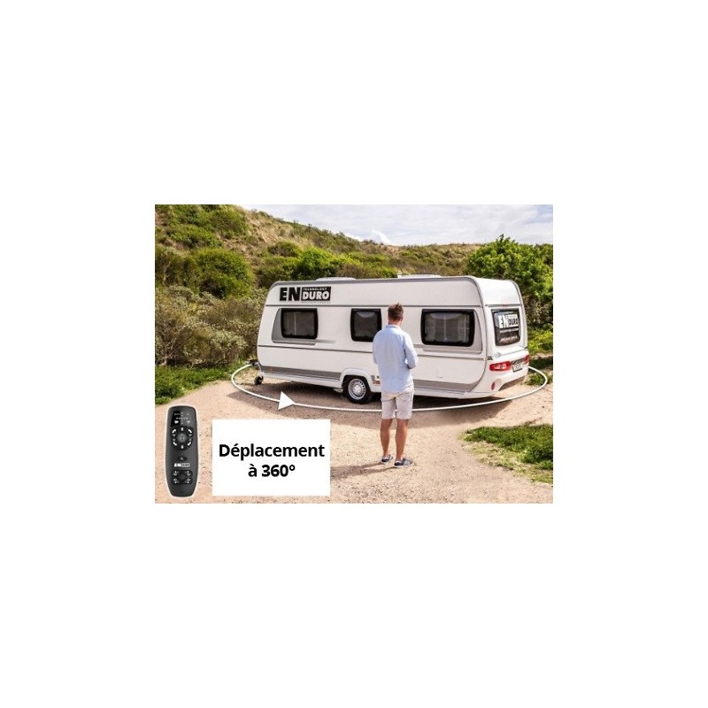 Déplace caravane simple essieu automatique progressif ENDURO EM505 2 Tonnes