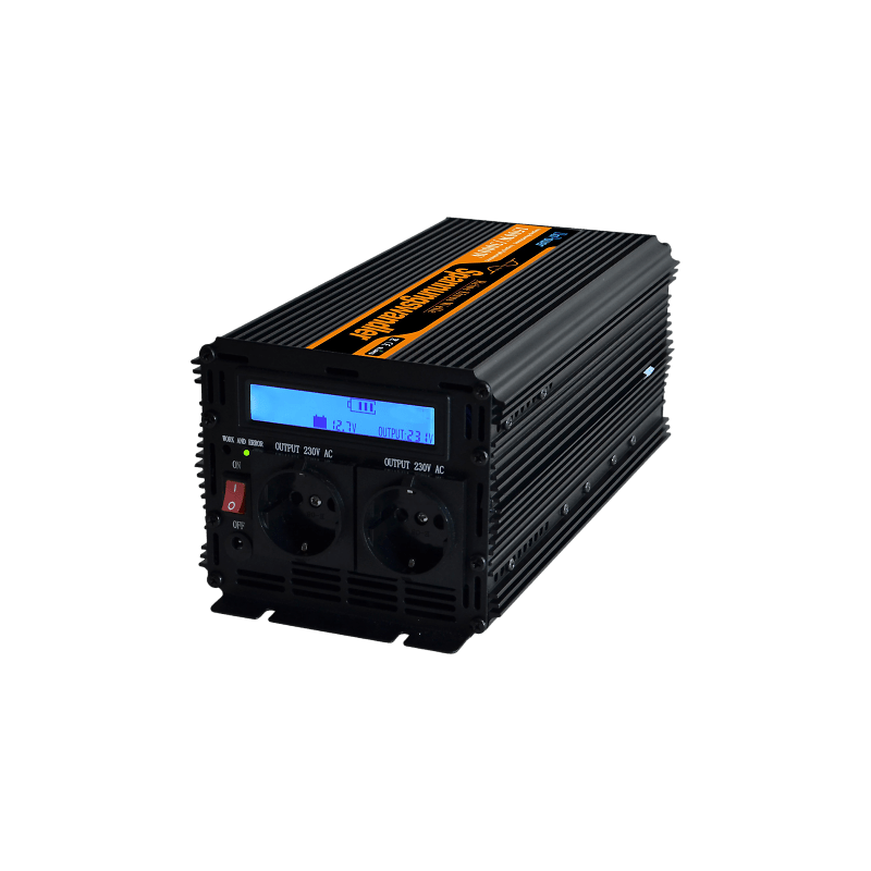 Onduleur pure sinus 1500W 24/230 Volt LCD télécommande
