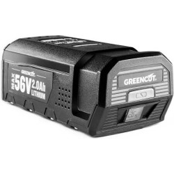 Batterie lithium-ion 56v max 2.0ah pour matériels de jardin greencut référence 1000007 outillage de jardin à batterie