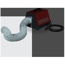 Gaine de 5 mètre pour soufflage d'air chaud 120 mm sur un VTB9000. 2