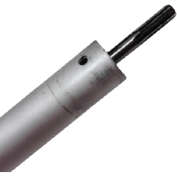 Tube + tige de transmission infèrieure 9 cannelures 770 mm pièce n° 14302079 sur