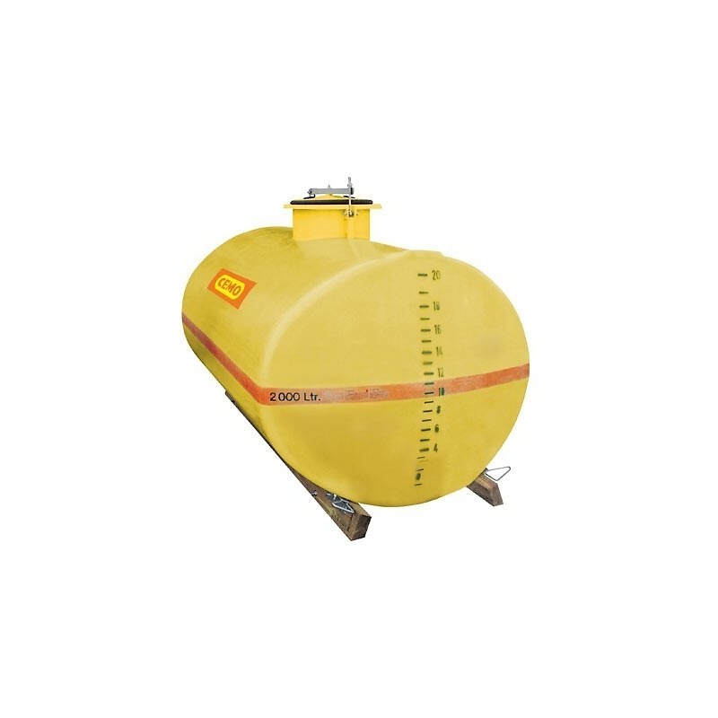Cuve ovale Polyester fibre de verre CEMO 10 000 litres