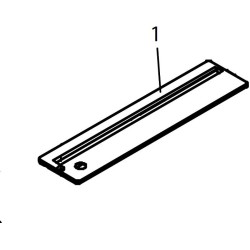 Insert de table pièce N°1 scie evolution FURY5S FURY5S 056-0101 2