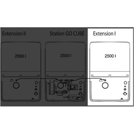 Extension 1 pour station GO CUBE indoor 5000l