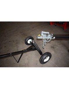 Chariot déplace remorque manuel capacité 275 Kg 2