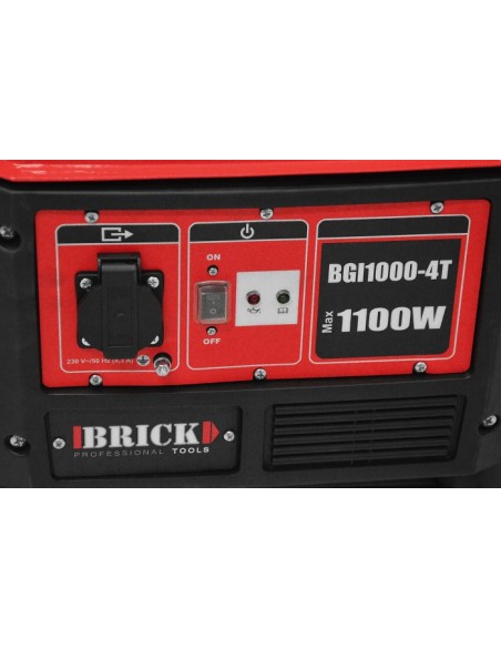 Groupe électrogène inverter 1100w bgi1000-4t brick pas cher