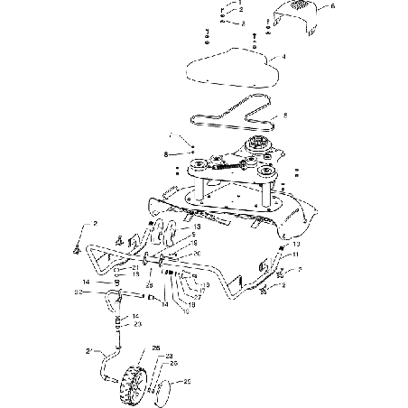 Débroussailleuse pour porte outils Eurosystems P130