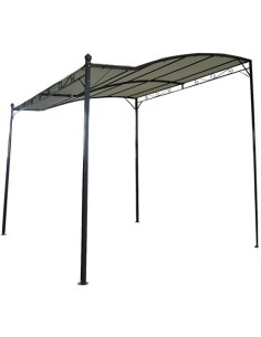Pergola murale extérieure en acier, dimensions 3 x 2.5 metres 2