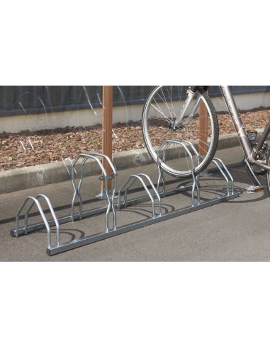 Ratelier vélo au sol haut et bas Pour ranger 5 vélos ou vélomoteurs