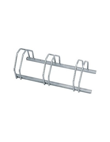 Ratelier support vélo au sol Pour ranger 3 vélos ou vélomoteurs