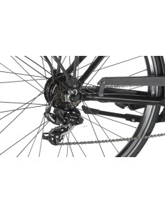 Achat de vélo de ville électrique pour femme avec batterie LG et porte bagages 2
