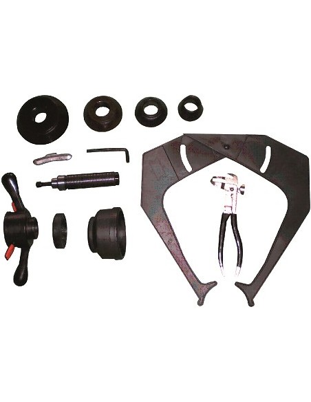 Lot équilibreuse et démonte pneus en 230V