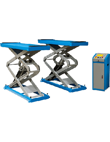 Pont élévateur ciseaux encastrable 3,5t hauteur maxi 205cm 230v