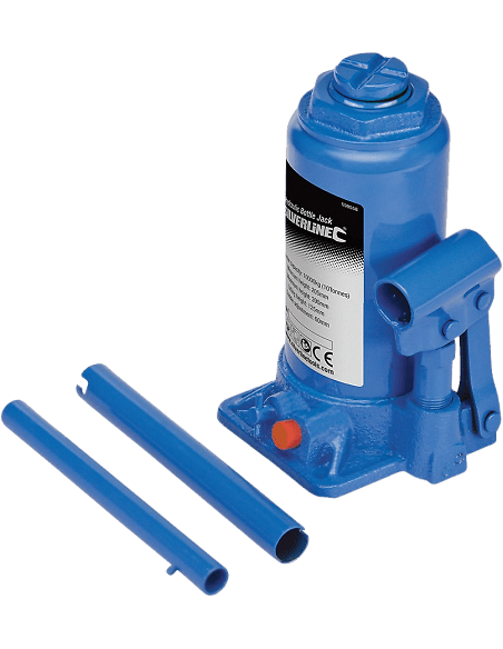 Cric bouteille hydraulique 10 tonnes marque SILVERLINE