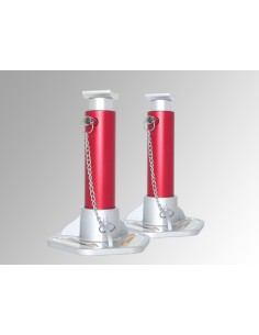 Jeu de chandelle de levage a goupille en aluminium capacité 3 tonnes 2