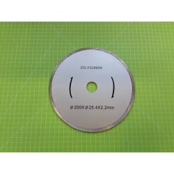 Disque de diamant 200x25,4x2,2mm fs200dsstand pour zipper zi-fs200 marque Zipper référence FS200DSSTAND